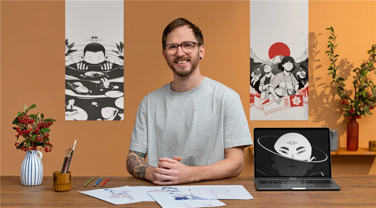 طراحی کاراکترهای پویا